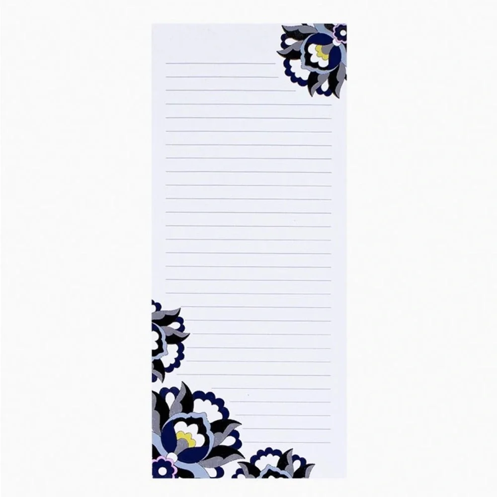 Vera Bradley Planner Accessory Pack Stickers Plaza Tile Floral Gray Purple NWT - Picture 3 of 8